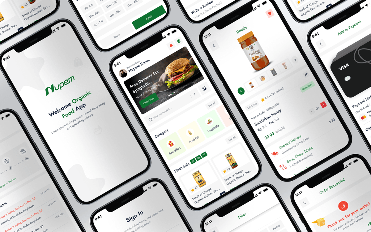 Ecommerce Mobile App UI/UX Design Project - Image 2