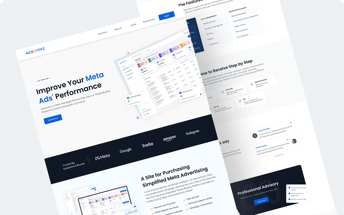Nexotive - Website Development - Image 1